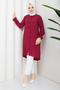 Women's Gipe Detailed Long Shirt Tunic - 2