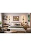 Samsung Led Double Sided Illuminated Sconce Single Hotel Living Room Bedroom Entrance 70cm Black Daylight - 5