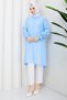 Women's Gipe Detailed Long Shirt Tunic - 4