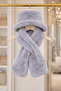 Women's Plush Beret & Scarf Set – Soft Textured, Stylish Winter Set