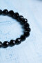 Certified Black Tourmaline Natural Stone Bracelet - 4