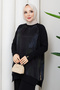 Women's Silk Kupra Trousers and Double Mercerized Knitwear Set - 5