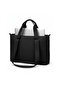 15-16.9 Inch Handheld and Shoulder Laptop and Shoulder Bag with Black Water Repellent Fabric Features - 2