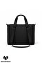 15-16.9 Inch Handheld and Shoulder Laptop and Shoulder Bag with Black Water Repellent Fabric Features