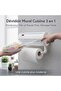 Multifunctional Plastic Film Cutter 3-in-1 Wall Mounted Dispenser - 2