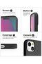 iPhone 13Mini Compatible - Black Silicone Velvet Interior Cover Protective and Durable Case - 2