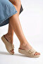 Women's Buckle Orthopedic Daily Slippers with Light and Comfortable Sole - 5