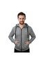 Men's Slim Fit French Terry Knit Hoodie Jacket - 7