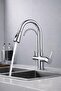 Spiral Purified Three-Way Modern Design Kitchen Sink Faucet