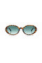 Royal Eyewear Re1027 Leopard Green Sunglasses - 3