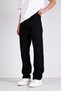 Men's Baggy Denim Trousers High Waist Loose Fit Casual Comfortable Jean Straight Black - 3