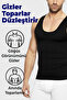 Men's Corset Undershirt 2-Pack – Waist, Chest and Abdomen Shaping / Sculpting , Supportive and Firming White - 6
