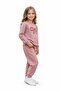 Girl's Tracksuit Set Sweatshirt Bottom Cotton Two-Thread Casual Combination 3-4-5-6-7-8-9-10 Years Old - 2