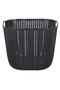 Gray Plastic Storage Basket Chain Pattern with Handles 38L - 2