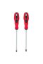 Screwdriver with Rubber Handle - 2pcs.