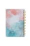 Notebook A6 Salmon Green Marble - 80F - 2