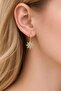 Star Charm Hoop Earrings