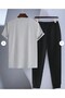 Women's Tracksuit T-Shirt Set - 2