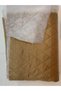 Thin Milk Coffee Color Diamond Pattern Quilted Fabric Coat - Single Sided - 5