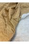 Thin Milk Coffee Color Diamond Pattern Quilted Fabric Coat - Single Sided - 6