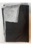 Thin Self-Patterned Black Quilted Fabric Coat Hanger - Single-Sided - 5