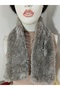 Soft Natural Lamb Fur Etol Sweater, Sheep Fur Kaşkol - 7