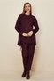 Suede Suit with Pants 46134