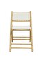 Folding Bistro Chairs 2 pcs with Cushions Bamboo - 4