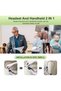 Head Microphone, Wireless Microphone Headset, LED Digital Display Wireless Mic for Fitness, - 5