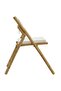 Folding Bistro Chairs 2 pcs with Cushions Bamboo - 5