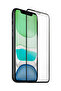 واقي شاشة زجاجي متوافق مع هاتف iPhone 12 Pro Max مكون من 4 قطع - إطار أسود - 2