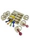Toy Montessori Wooden Key Lock Matching - 3