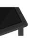 Garden Dining Table Black 140x70x73 cm Poly Rattan - 4