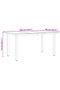 Garden Dining Table | Black | Aluminium and Glass | 190 x 90 cm | Durable - 3