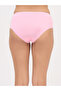 Pack of 3-Mid Waist Hipster Panties with Lace Wings - Cotton - 2