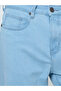بنطلون جينز رجالي أزرق قصة مريحة ومغسول - 3