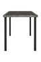 Garden Dining Table Grey 180x70x73 cm Poly Rattan - 2