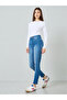 Women Blue High Rise Skinny Jeans