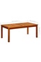 Garden Coffee Table 110x60x45 cm Solid Acacia Wood - 3