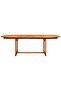 Garden Dining Table (160-240)x100x75 cm Solid Acacia Wood - 5