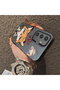 Samsung Galaxy S24 Compatible Heart-Themed Fox and Rabbit Printed Case, Matching Cover for Friends and Couples - 2