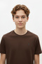Boy's Crew Neck Embroidered Short Sleeve T-Shirt Kzk001 - 5