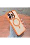 iPhone 13 Case with Stand, Magsafe Metal Button, Camera Lens Cover and Gift - 5