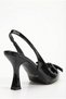 Soleil Ruban Classique Women's Pointed Toe Slingback Heeled Shoes - 4
