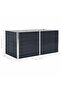 Raised Garden Bed 160x80x45 cm Galvanised Steel Anthracite - 3