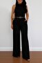Women's Wide Leg High Waist Palazzo Pants - 3