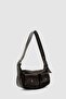 Diana Vintage Baguette Bag Brown - 4