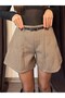 Women's Belted Premium Cashmere Shorts - 4