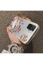 Redmi Note 10 4G/Note 10S Compatible Heart-Themed Fox Rabbit Printed Case, Friend and Couple - 2