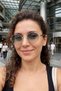 Eoh5000 C1 Blue Gradient Ultra Light Metal Round Unisex Sunglasses - 3